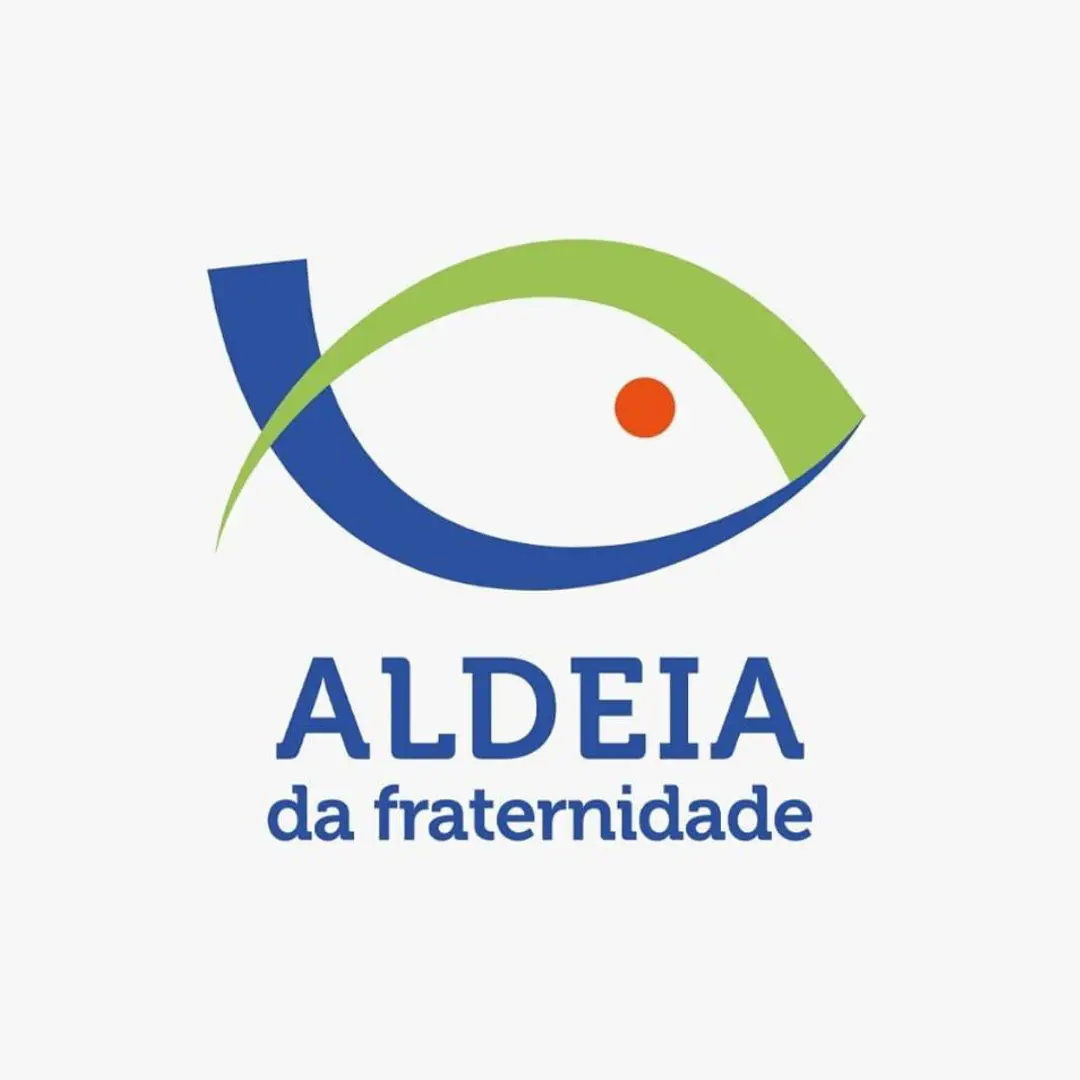 Logotipo Aldeia da Fraternidade em projeto apoiado pela Dektri Comunicação